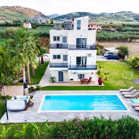 Martimi Apartments - 200M From Drapanias Beach - Pool - Hot Tub - Sauna - Bbq Kissamos Bagian luar foto