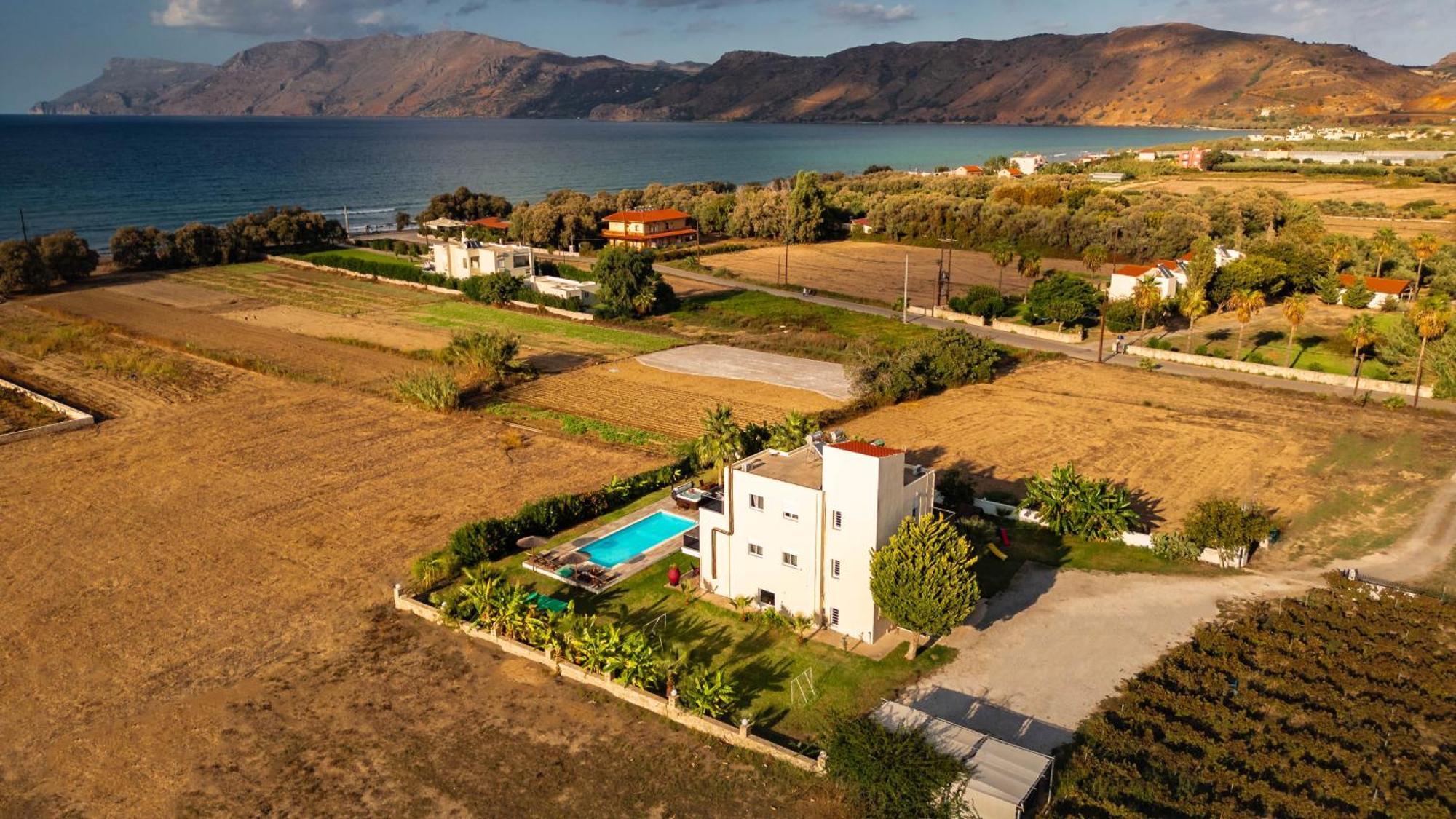 Martimi Apartments - 200M From Drapanias Beach - Pool - Hot Tub - Sauna - Bbq Kissamos Bagian luar foto