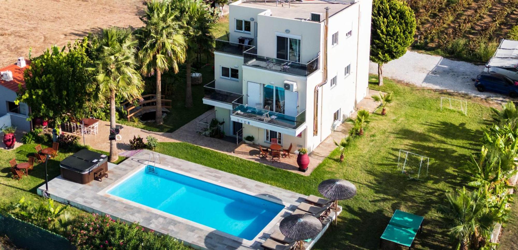 Martimi Apartments - 200M From Drapanias Beach - Pool - Hot Tub - Sauna - Bbq Kissamos Bagian luar foto