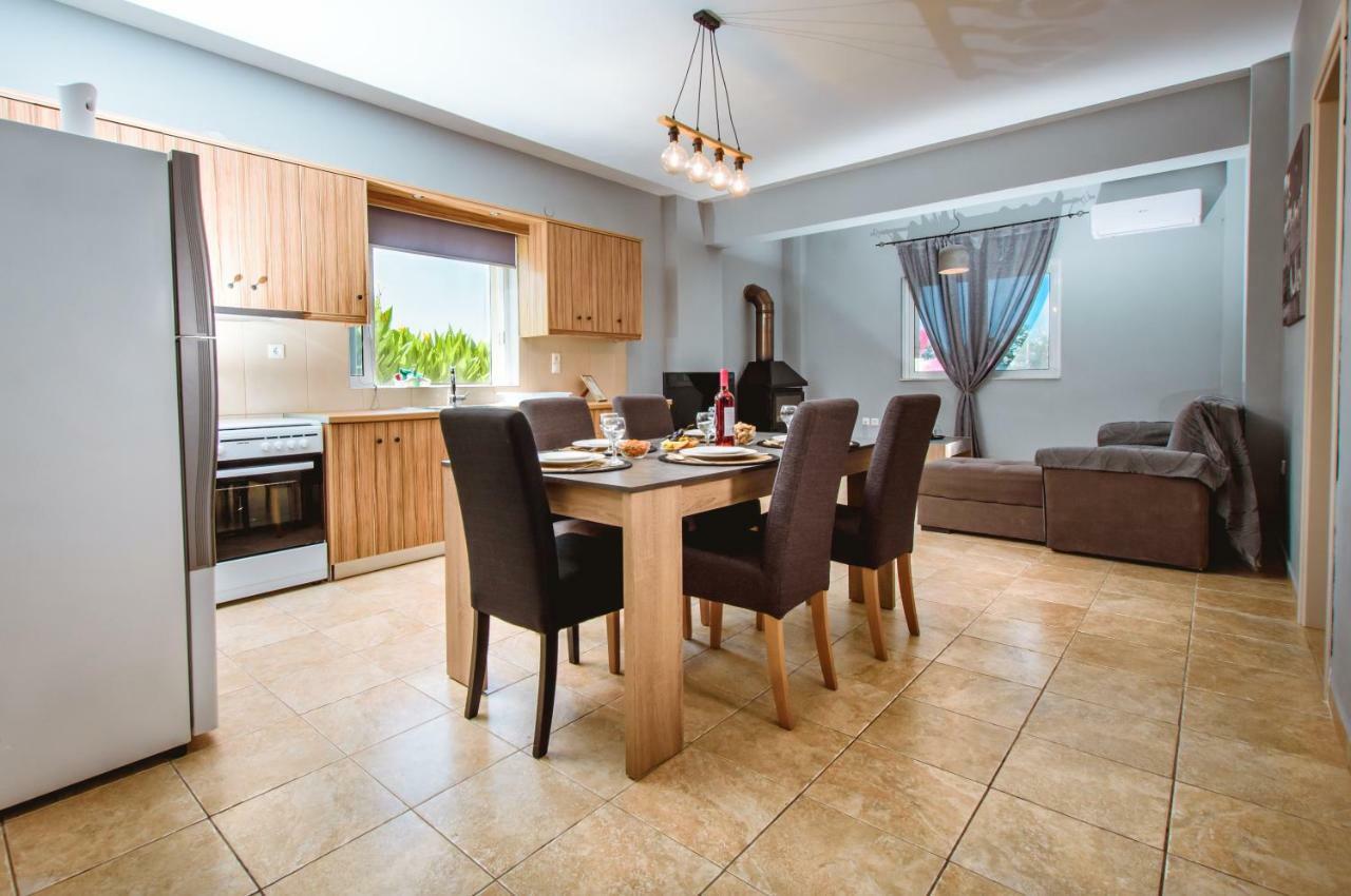 Martimi Apartments - 200M From Drapanias Beach - Pool - Hot Tub - Sauna - Bbq Kissamos Bagian luar foto