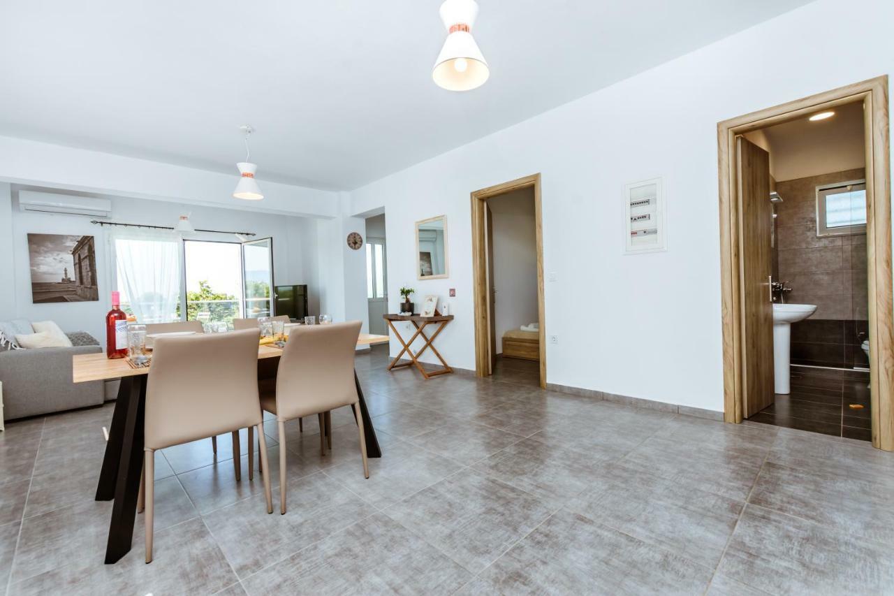 Martimi Apartments - 200M From Drapanias Beach - Pool - Hot Tub - Sauna - Bbq Kissamos Bagian luar foto