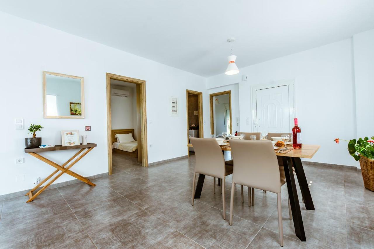 Martimi Apartments - 200M From Drapanias Beach - Pool - Hot Tub - Sauna - Bbq Kissamos Bagian luar foto