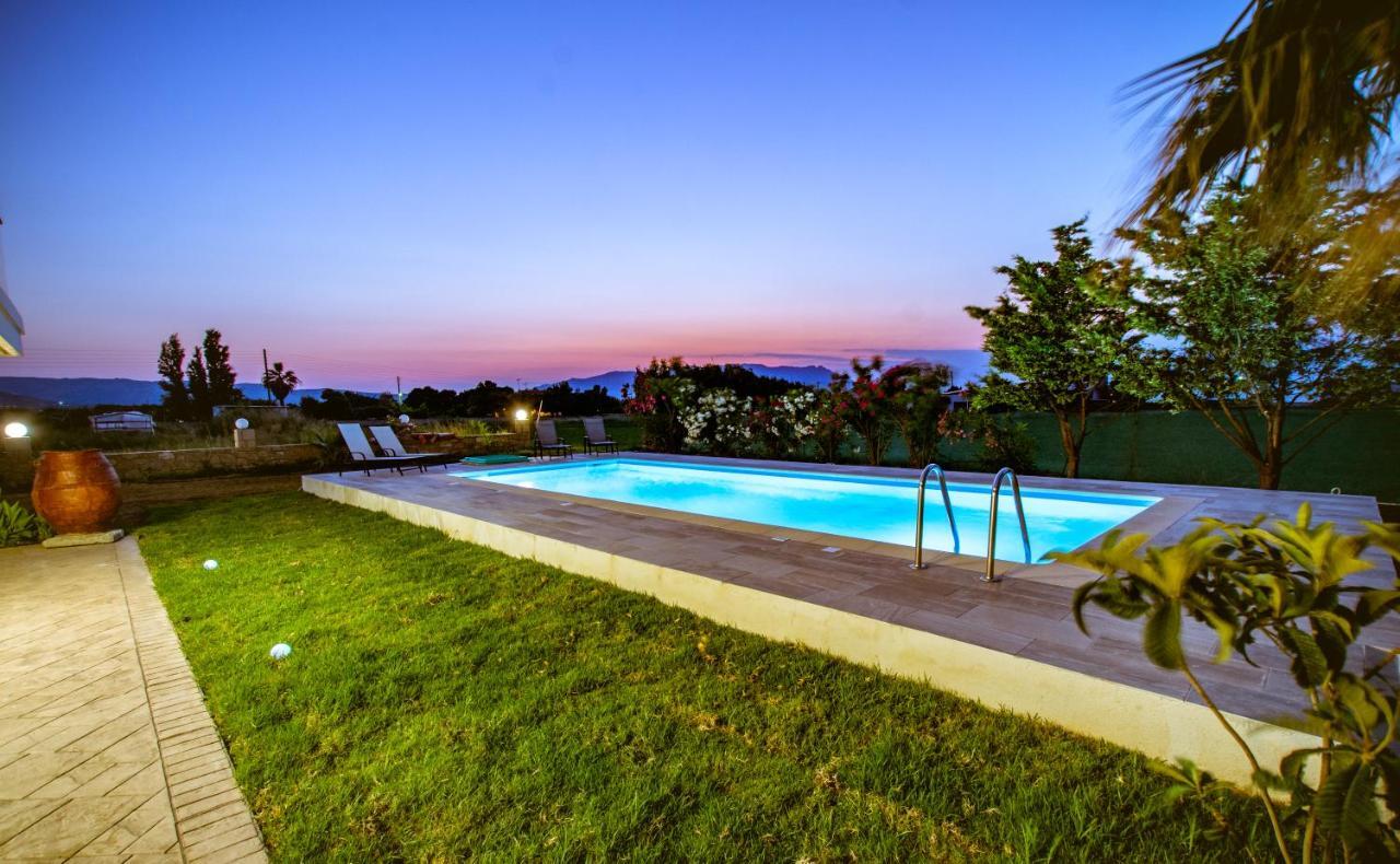 Martimi Apartments - 200M From Drapanias Beach - Pool - Hot Tub - Sauna - Bbq Kissamos Bagian luar foto